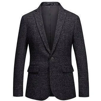 Men's Blazer Formal Plus Size Party Blazer Slim Fit