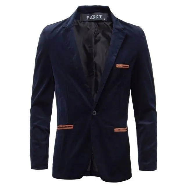 Men's Blazer Slim Fit Casual Blazer