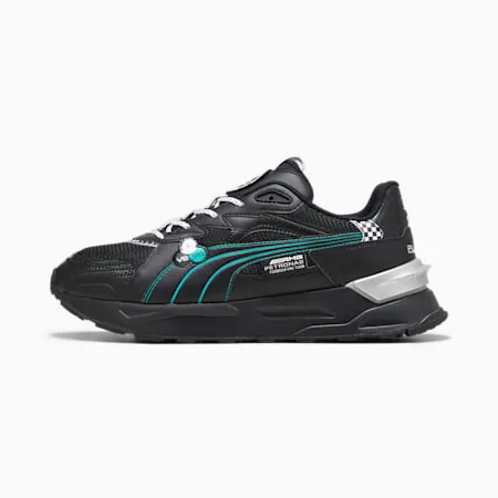 Mercedes-AMG Petronas Motorsport Mirage Sport Asphalt Unisex Sneakers | PUMA Black-Spectra Green | PUMA Shoes | PUMA 