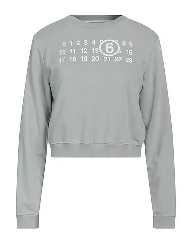 MM6 Maison Margiela  |Crew Neck Street Style Long Sleeves Plain Cotton Logo