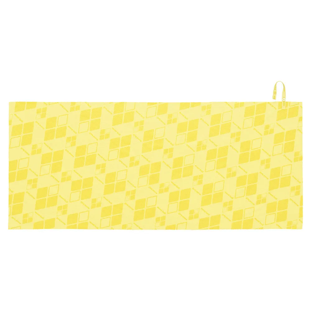 Montbell Micro Towel Face Blue Pale Yellow