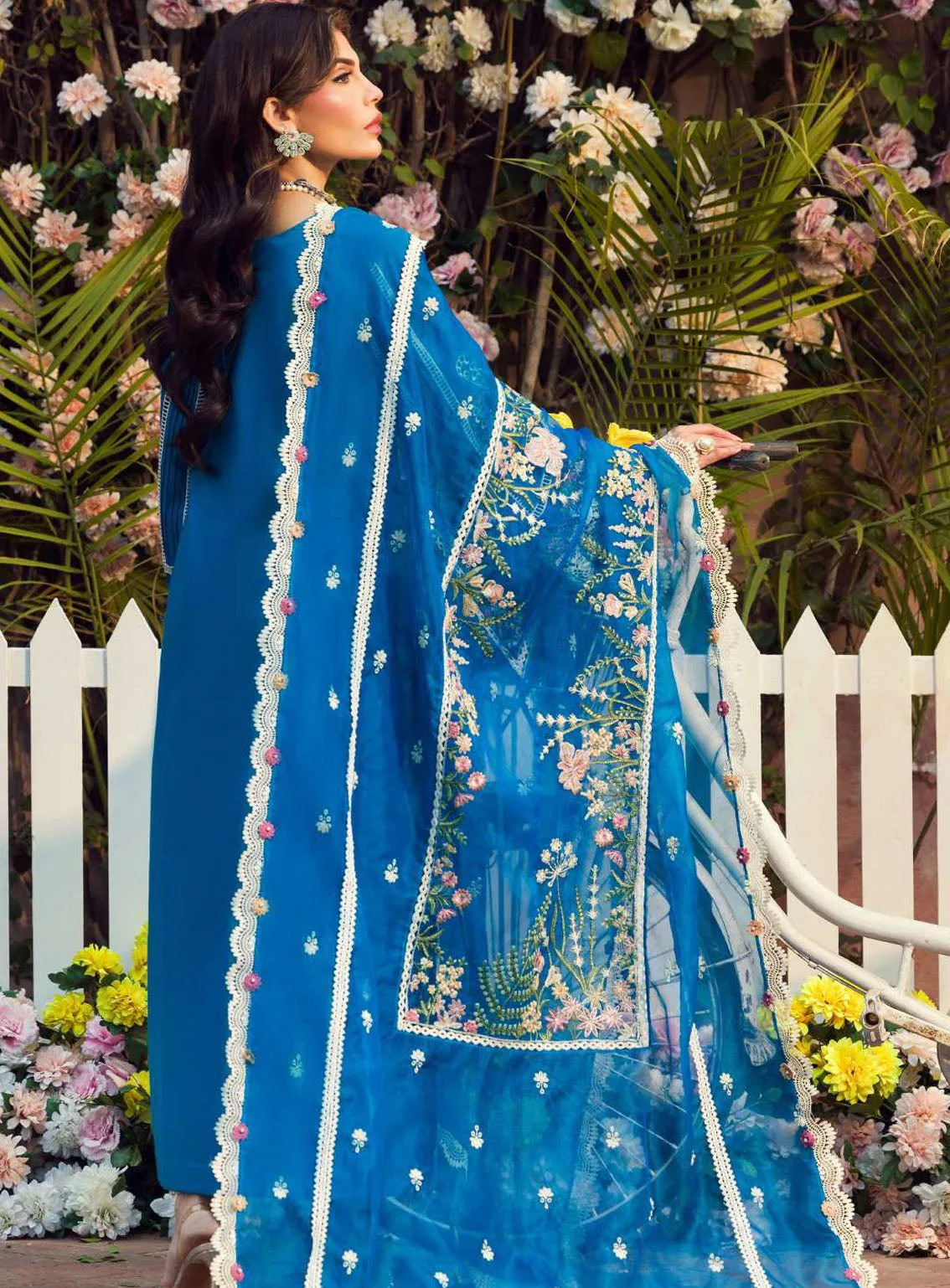 Motifz Premium Embroidered Lawn 3 Piece Unstitched Suit MT24PL MWU04424 GUL-E-RANA