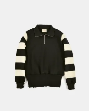 Motorcycle Sweater - Black / Off White