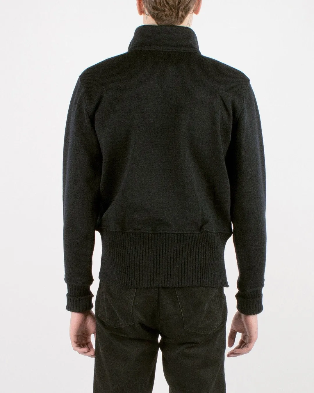 Motorcycle Sweater - Black