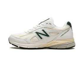 New Balance 990v4 MiUSA White Green