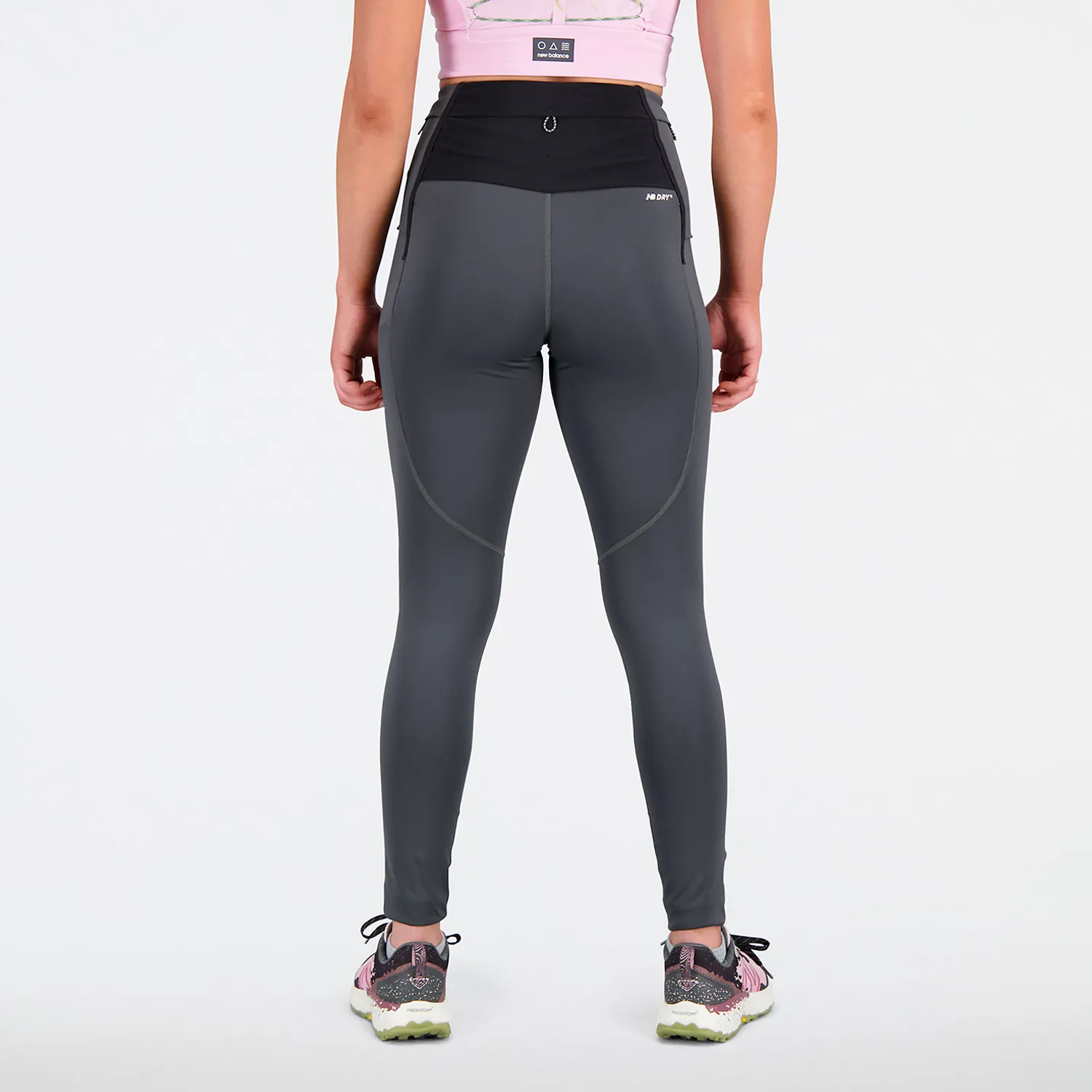 New Balance Impact Run High Rise Tights  Blacktop