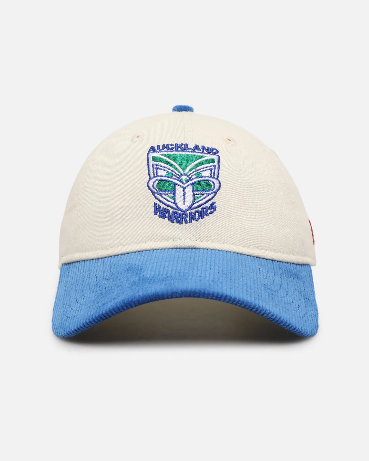 New Era New Zealand Warriors 'NRL Retro Corduroy Logo' 9TWENTY Strapback Chrome White