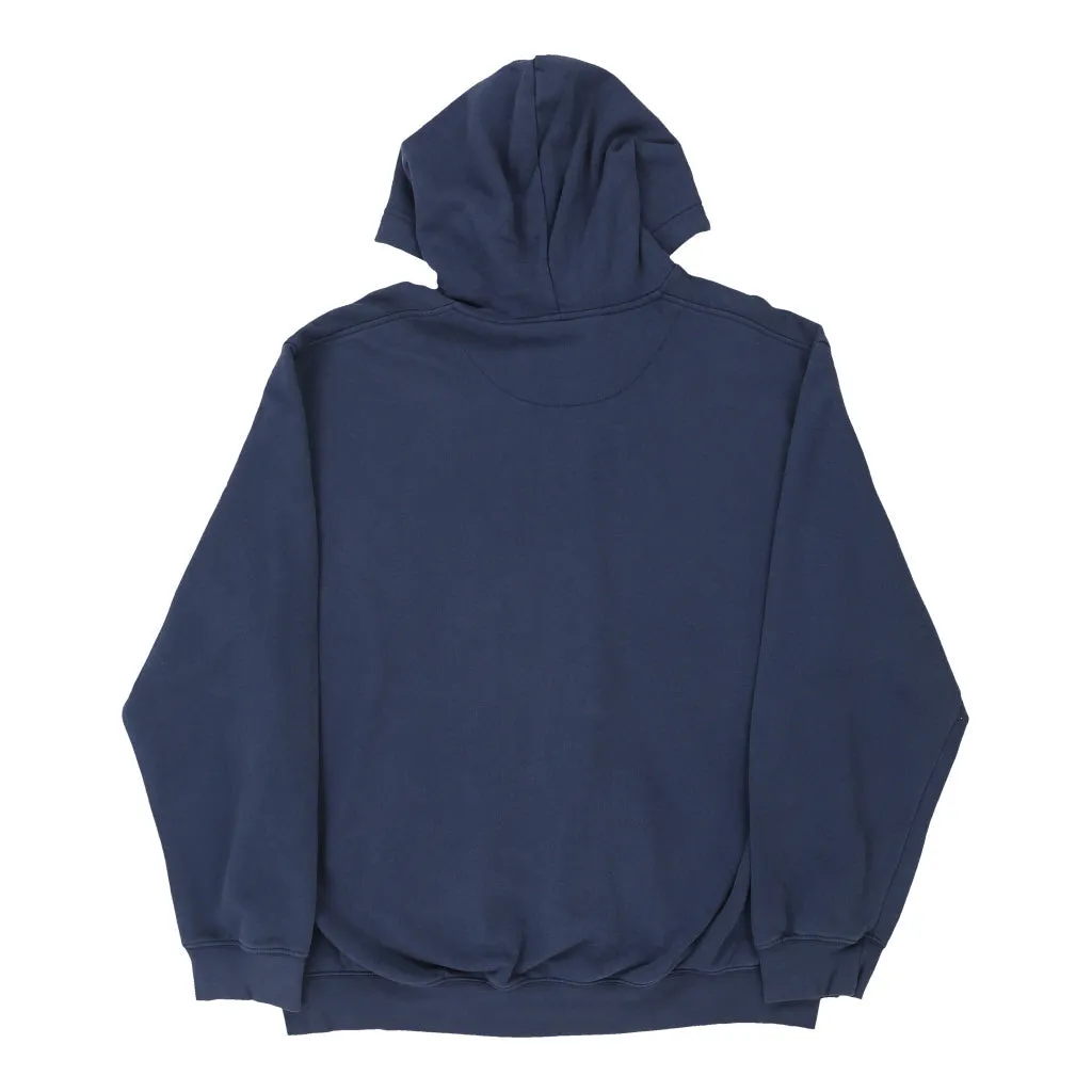 Nike Hoodie - XL Navy Cotton Blend