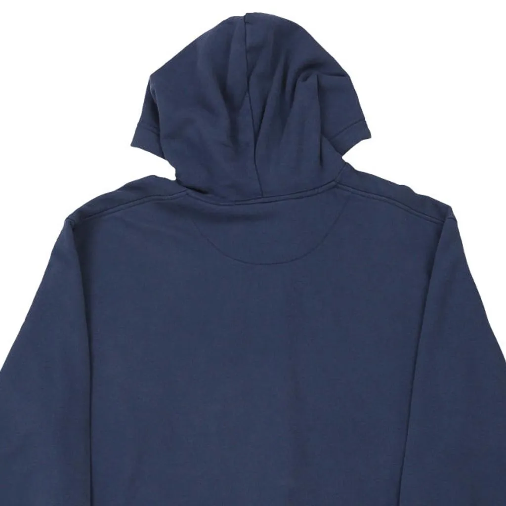 Nike Hoodie - XL Navy Cotton Blend