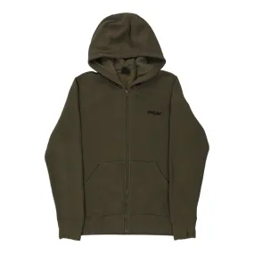 Oakley Hoodie - Medium Khaki Cotton Blend