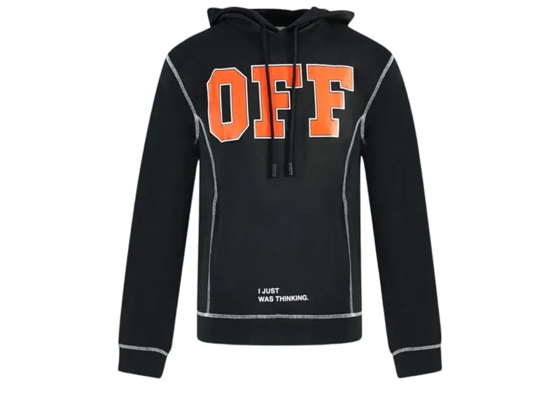 Off-White 'OFF' Applique Hooded Sweater