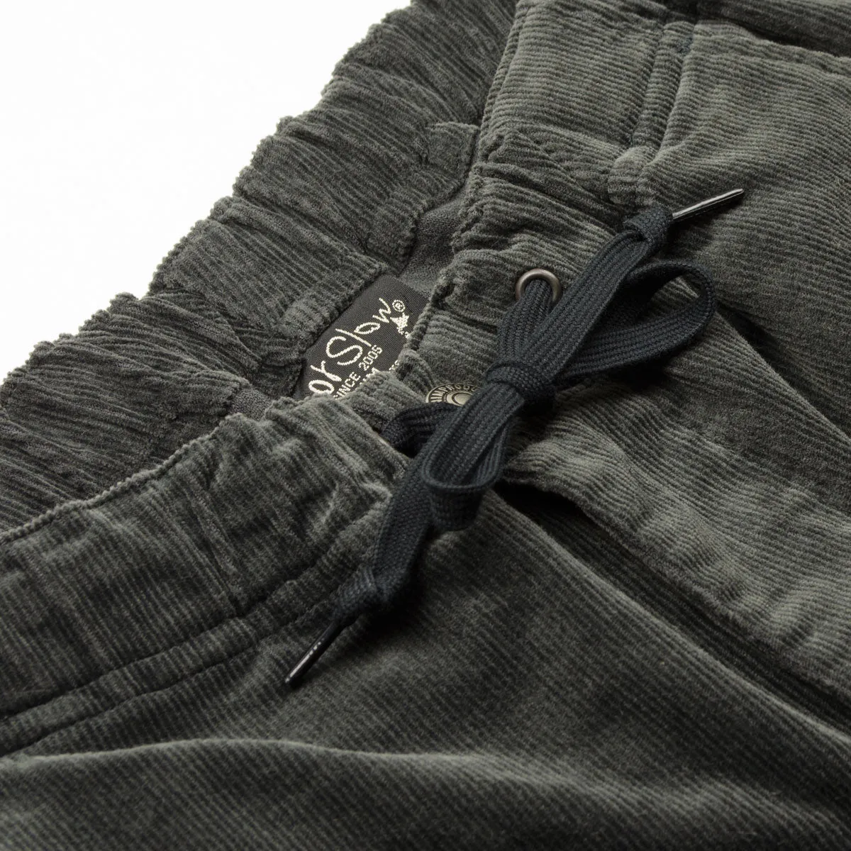 orSlow - New Yorker Stretch Corduroy - Charcoal Gray