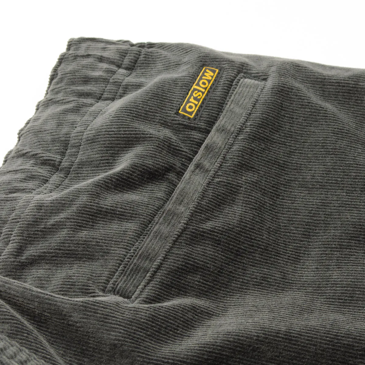 orSlow - New Yorker Stretch Corduroy - Charcoal Gray