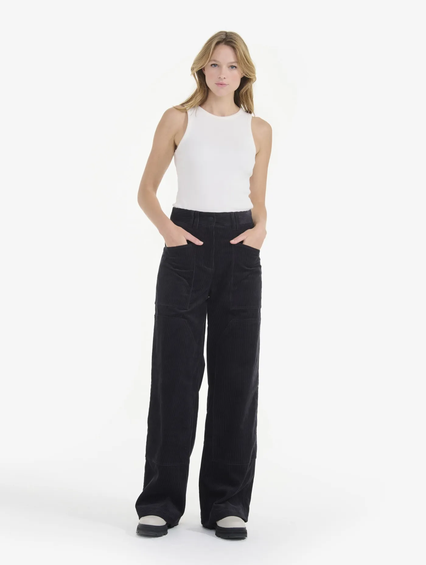 Patch trousers