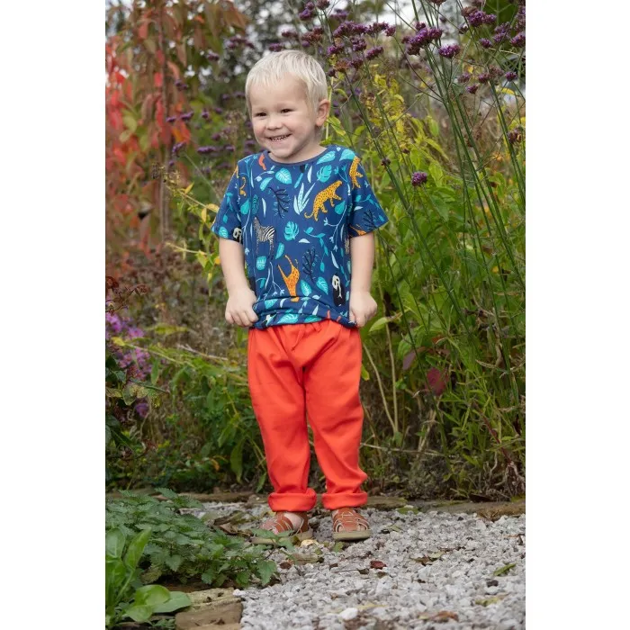 Piccalilly Nasturtium Baggy Trousers