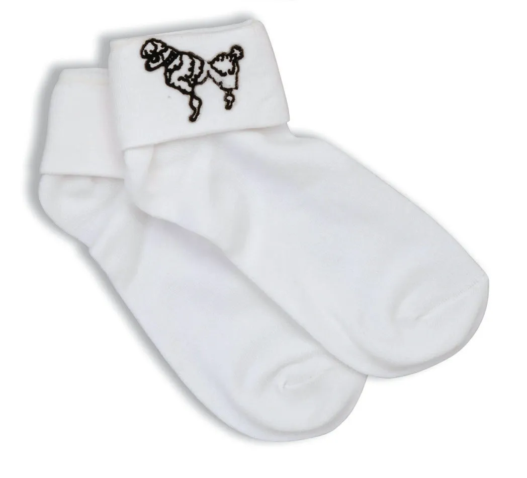 Poodle Socks - Ladies Adult