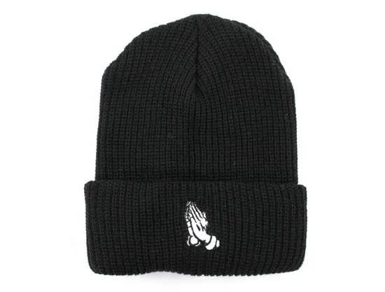 Premium Praying Hands Beanies (Black)