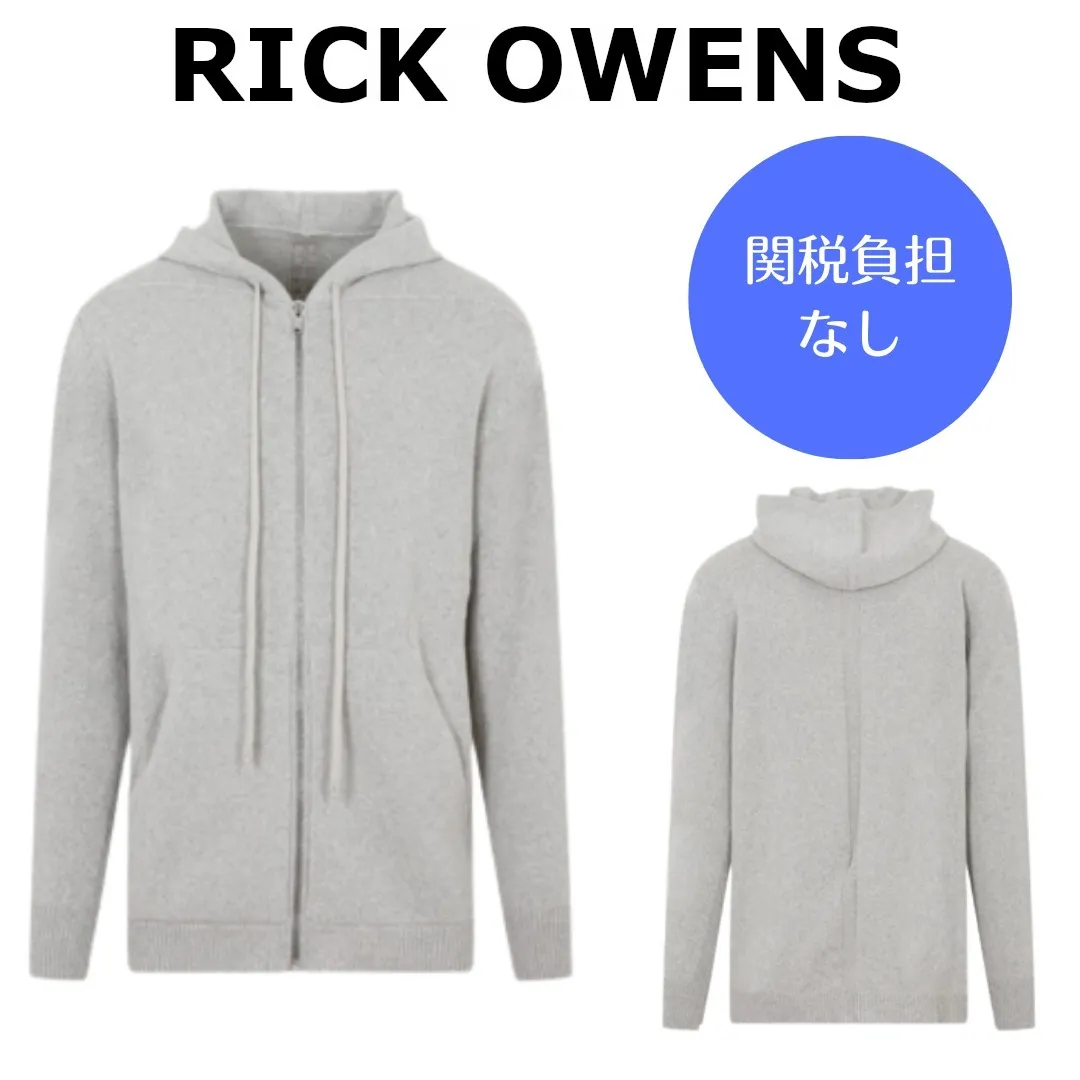 RICK OWENS  |Cashmere Blended Fabrics Street Style Long Sleeves Plain