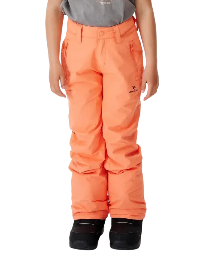 Rip Curl Olly Snow Pants Kids 10K  - Salmon  - 2023