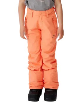 Rip Curl Olly Snow Pants Kids 10K  - Salmon  - 2023