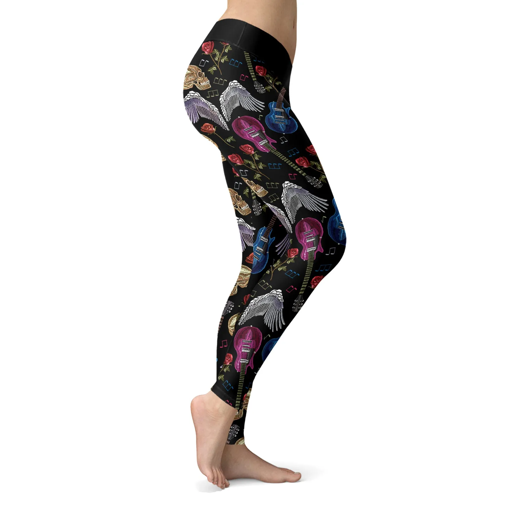 Rock and Roll Wings Leggings