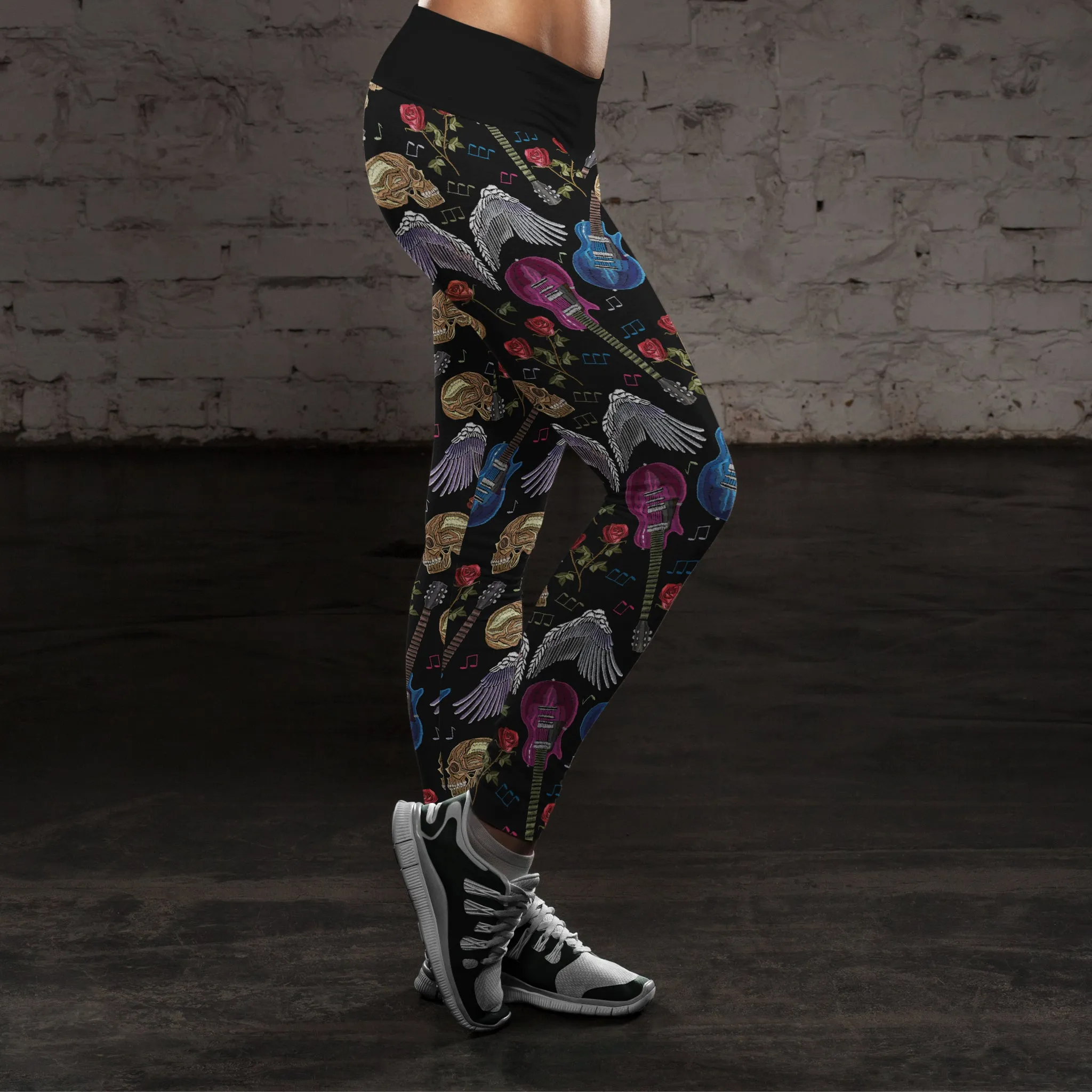 Rock and Roll Wings Leggings