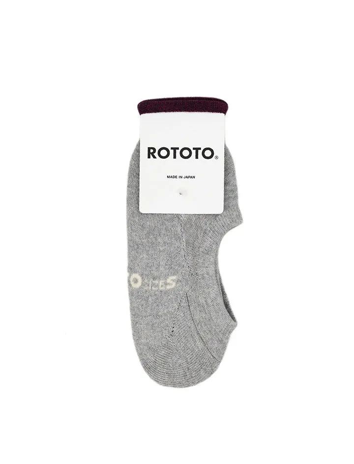 Rototo Ankle Sock Light Gray