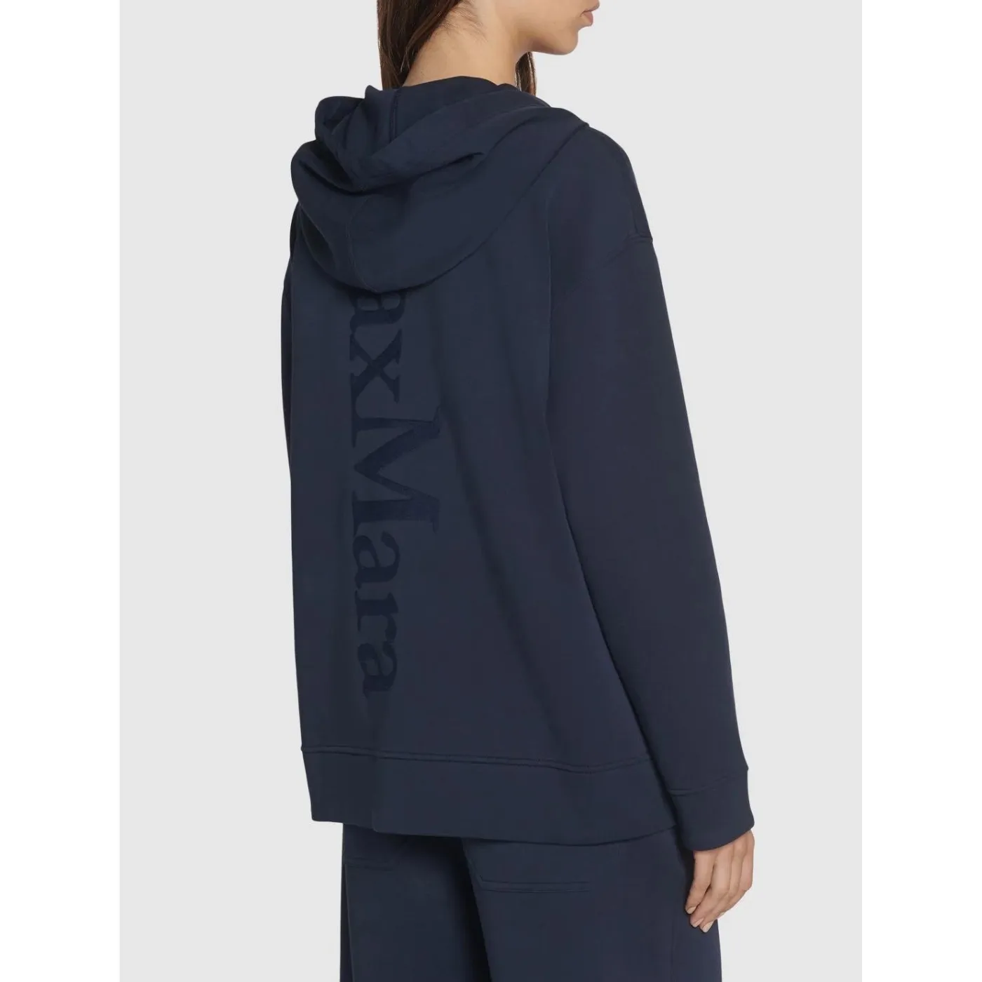 S Max Mara  |Street Style Long Sleeves Plain Cotton Logo