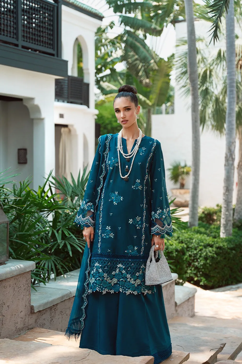 Saira Rizwan Embroidered Lawn Unstitched 3Pc Suit SRLL2-24-04 Sibel