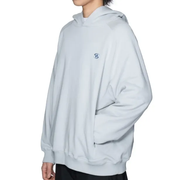 San San Gear  |Unisex Street Style Plain Cotton Oversized Logo Hoodies