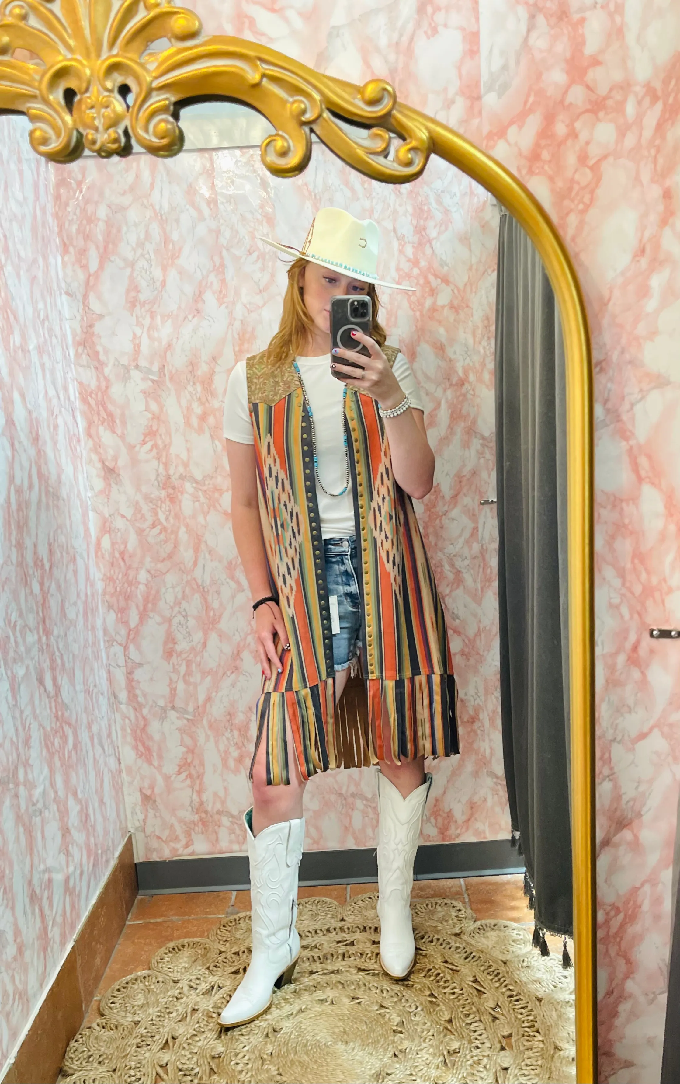 Serape Vest