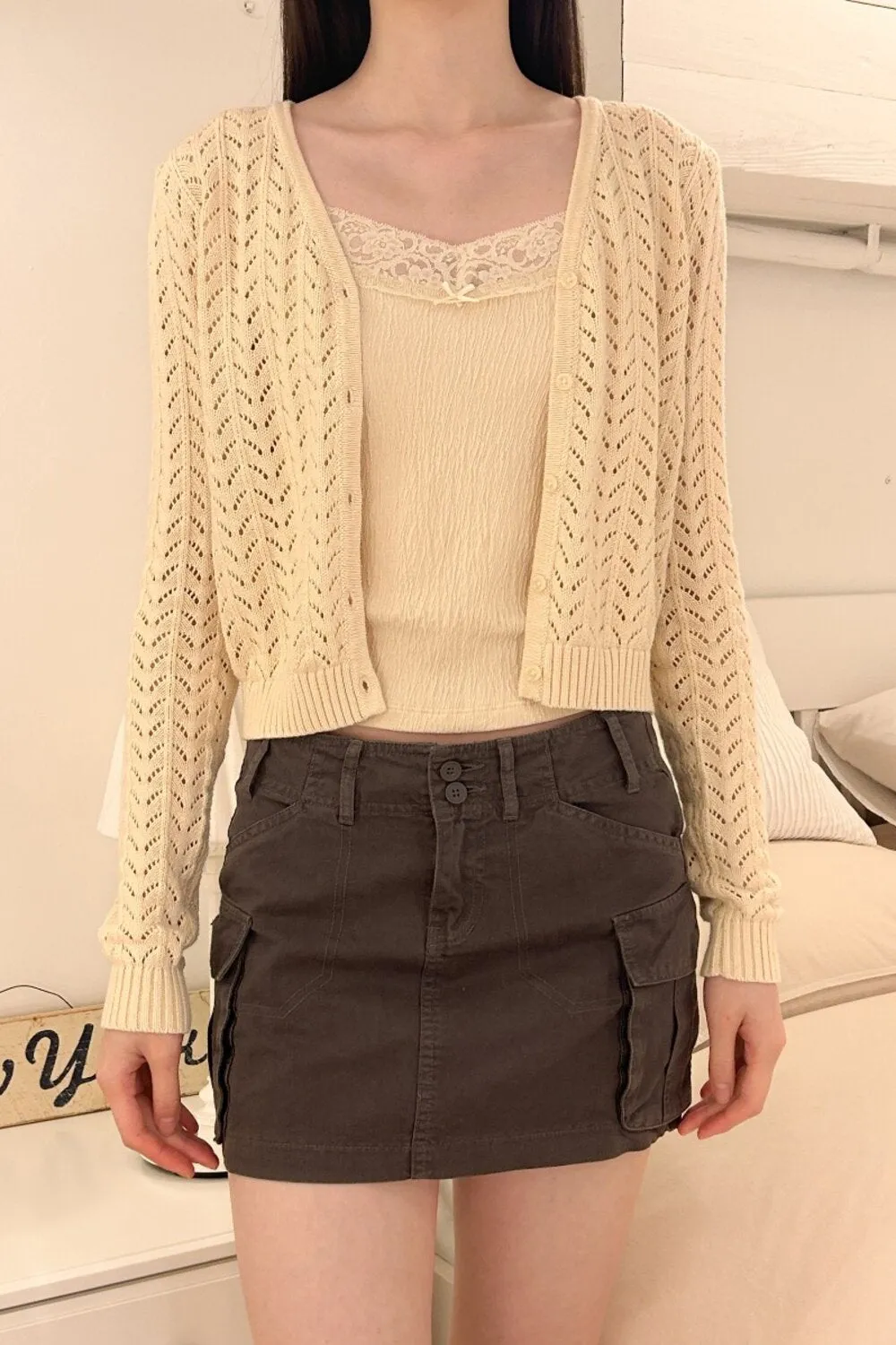 Shannon Cotton Knit Cardigan