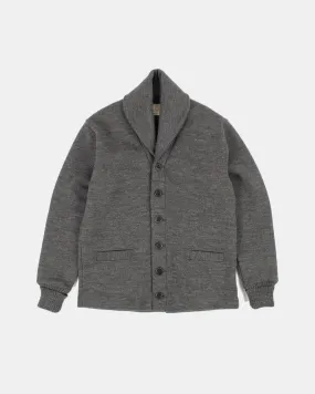 Shawl Sweater Coat - Charcoal