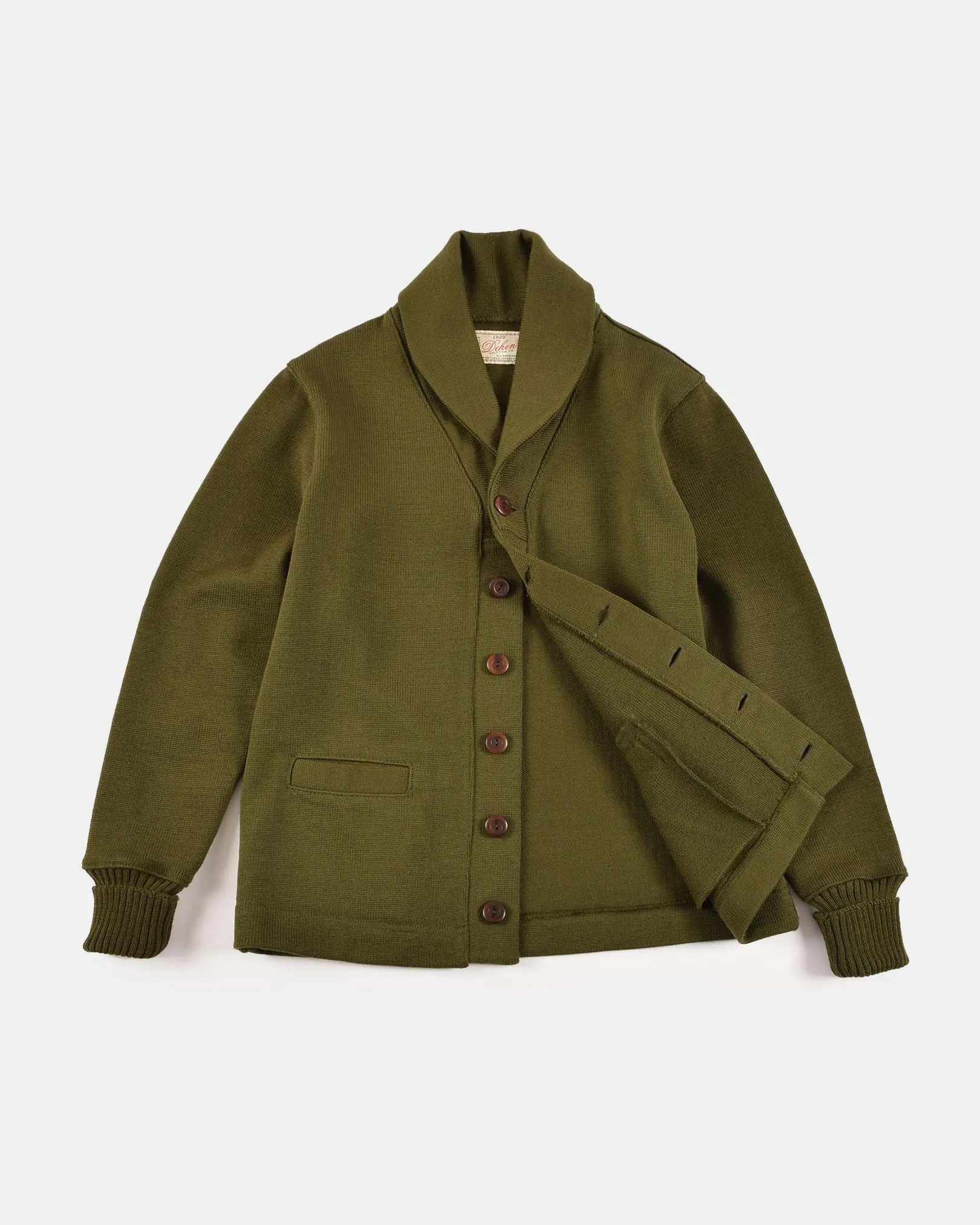 Shawl Sweater Coat - Loden