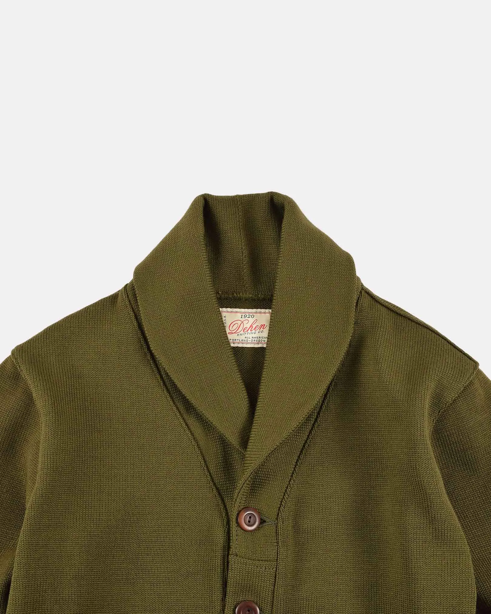 Shawl Sweater Coat - Loden