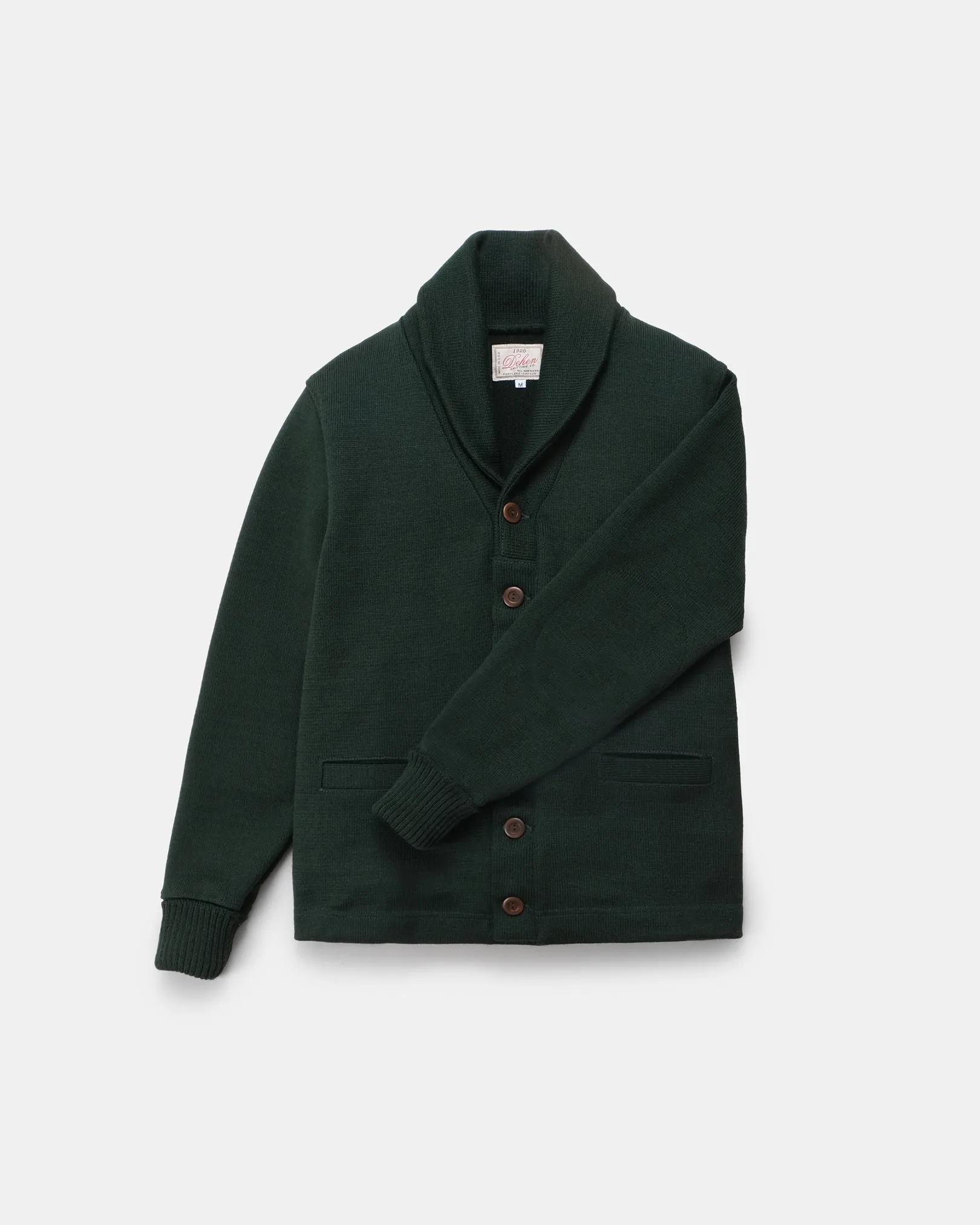 Shawl Sweater Coat - Pine