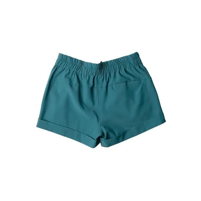 SHORTS TEPIC Woman Deep Teal