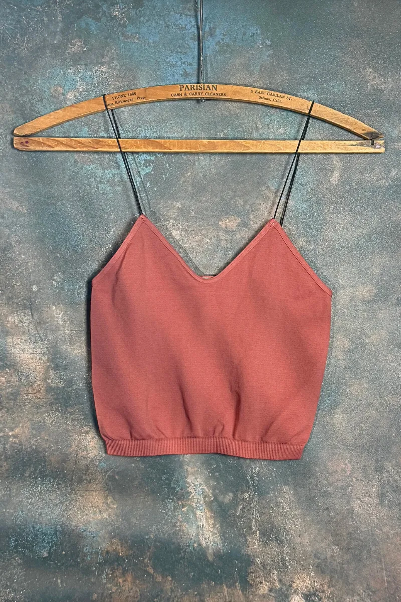 Skinny Cropped Cami