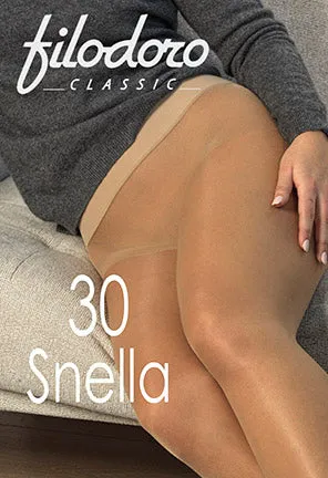 Snella 30 Seamless Pantyhose