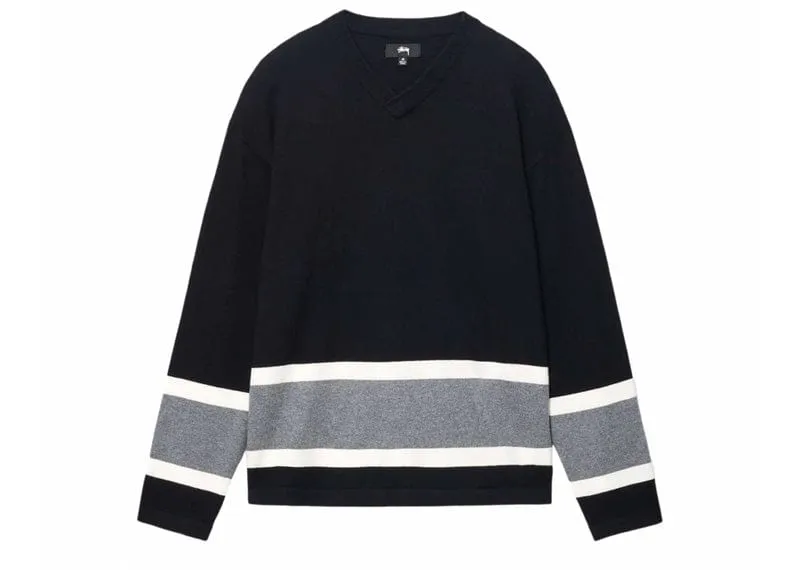 Stussy Hockey Sweater Black