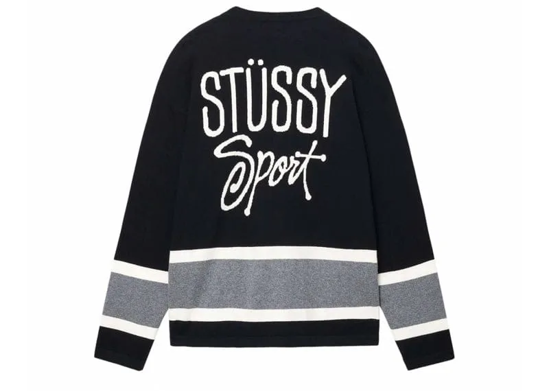 Stussy Hockey Sweater Black