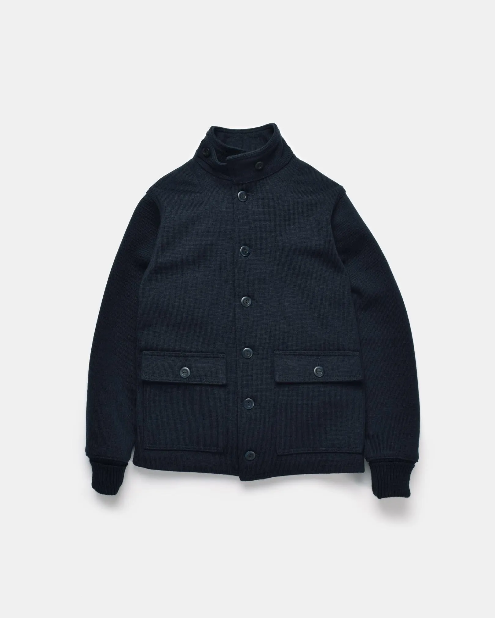 Submariner Sweater Coat - Dark Navy