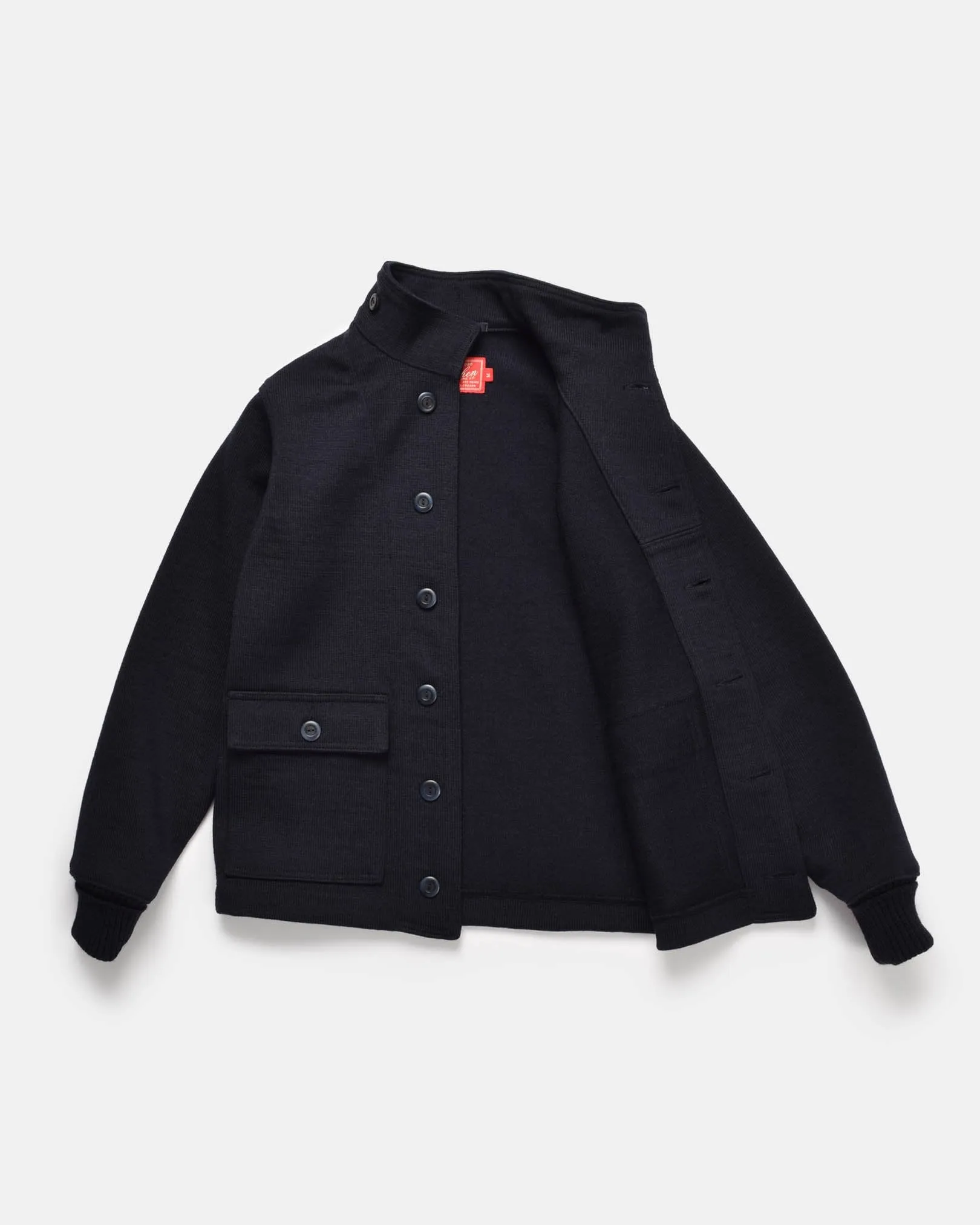 Submariner Sweater Coat - Dark Navy