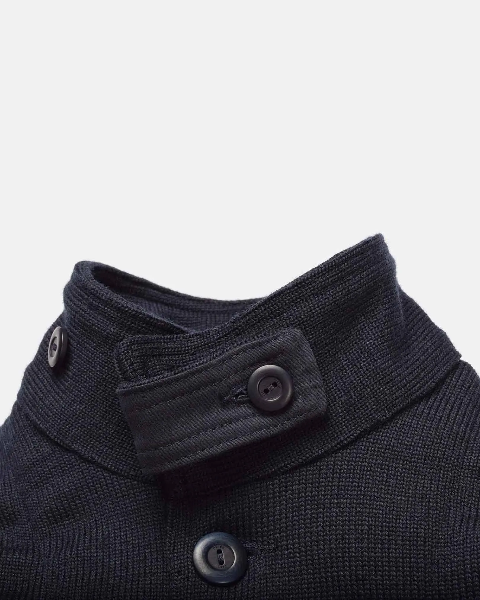 Submariner Sweater Coat - Dark Navy