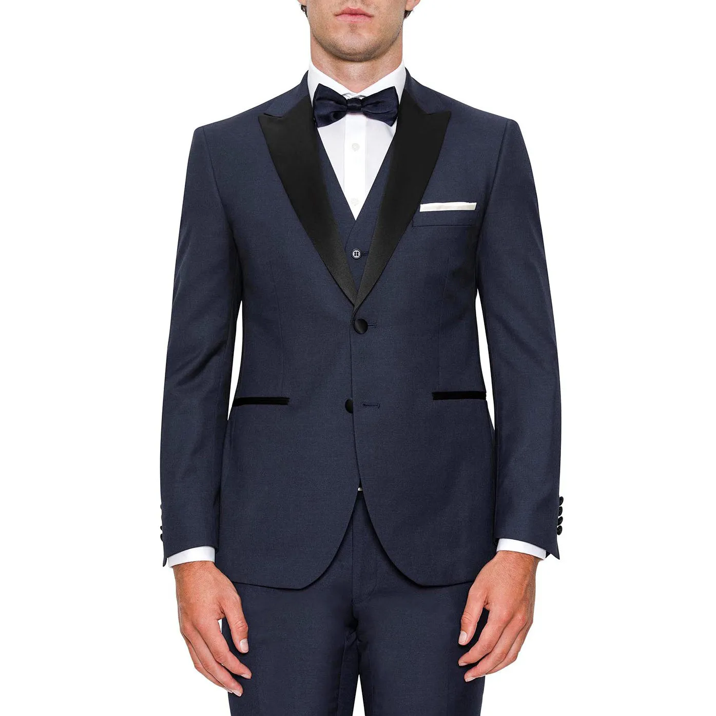 Summit Navy 2Pce Dinner Suit