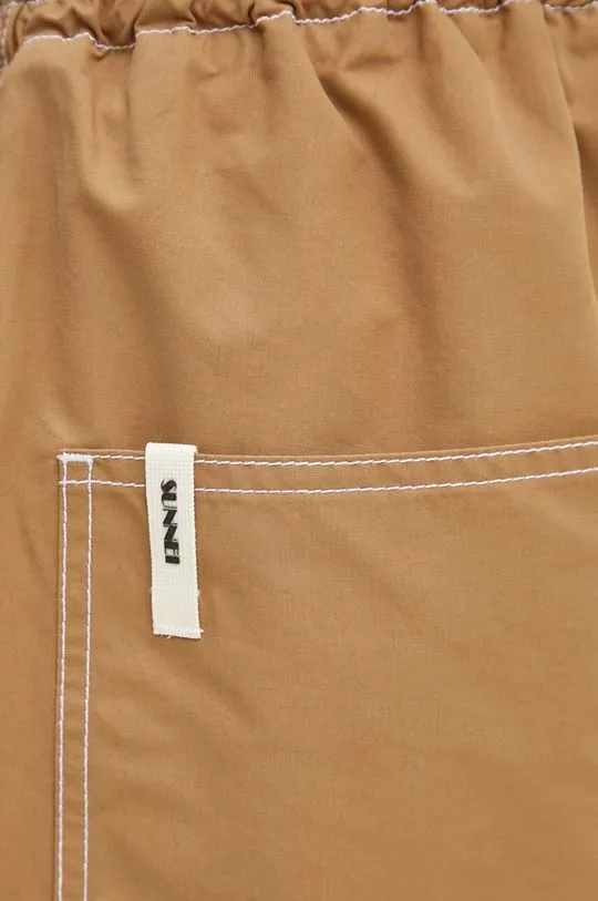 Sunnei trousers beige color RTWXBOT001