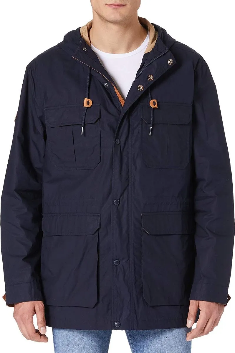 Superdry Mountain Padded Parka Jacket Atlantic Navy