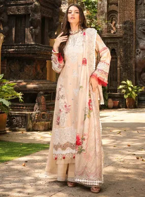 Tabeer Luxury Embroidered Lawn 3 Piece Unstitched Suit TBR24L D-04