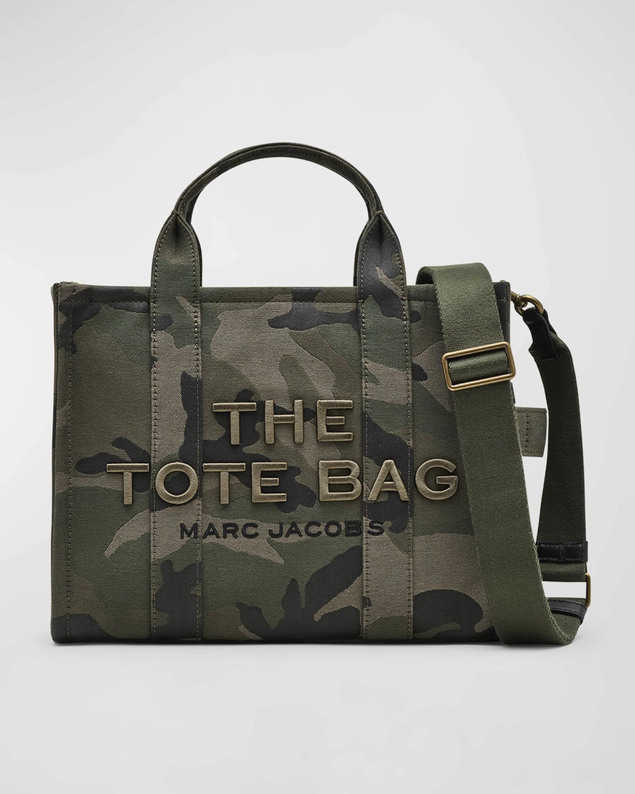 The Camo Jacquard Medium Tote Bag