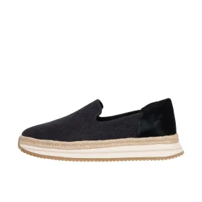 TOMS Womens Jocelyn Espadrille Sneaker Black